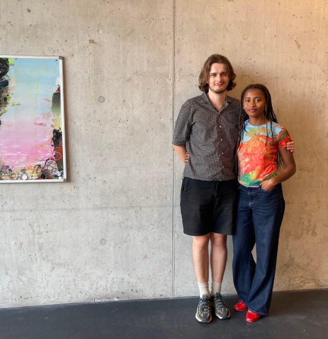 Rose Ras und Louis Lanne, Paris