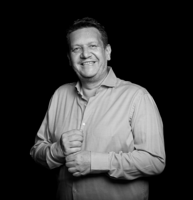 Portrait of the General Manager of the 25hours Hotels in Frankfurt, Daniel Pahl